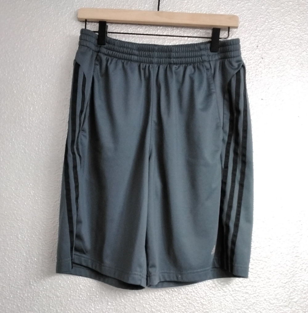 Adidas Men's Clima Tech 3 Stripe Shorts Size M